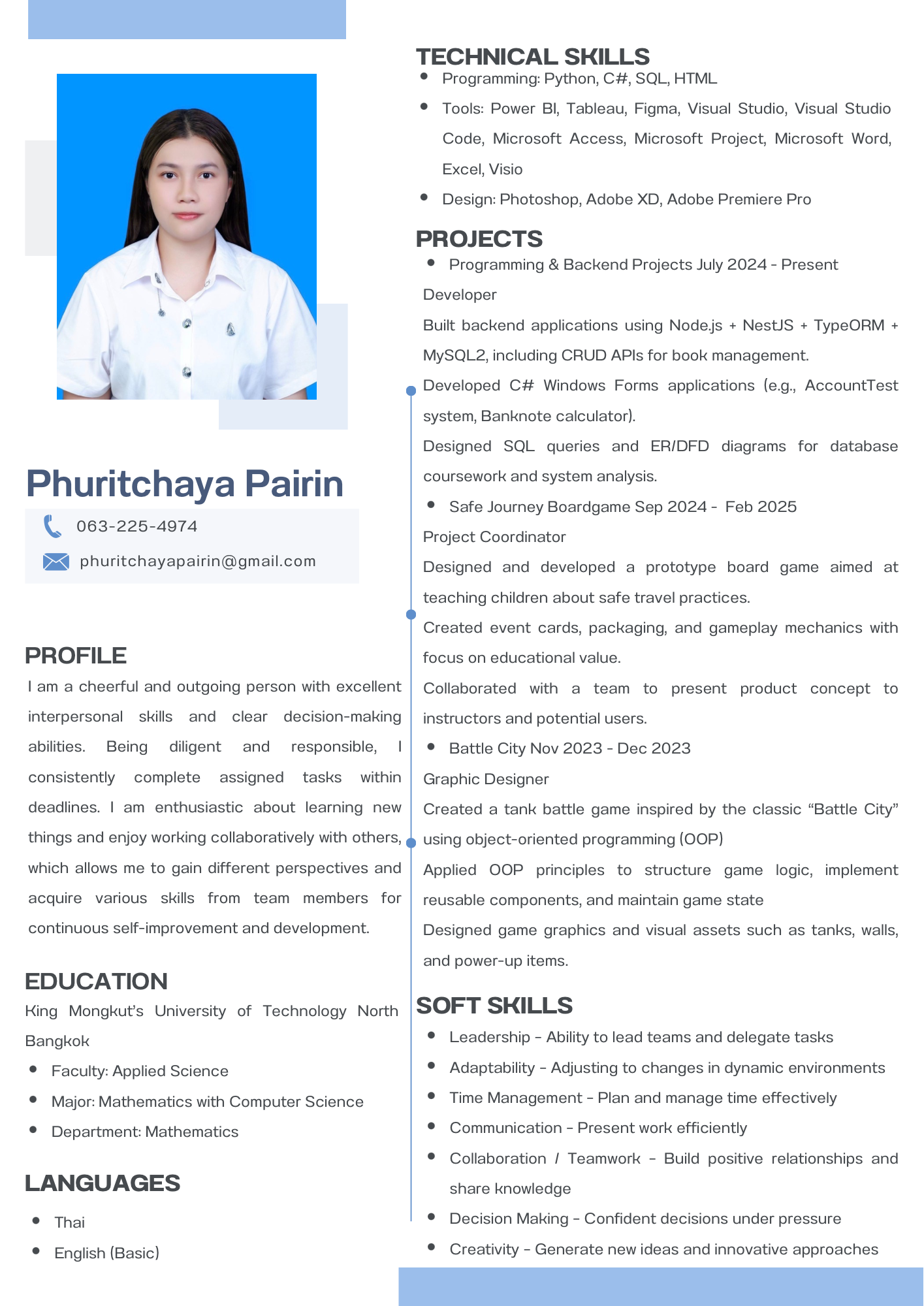 Resume A4